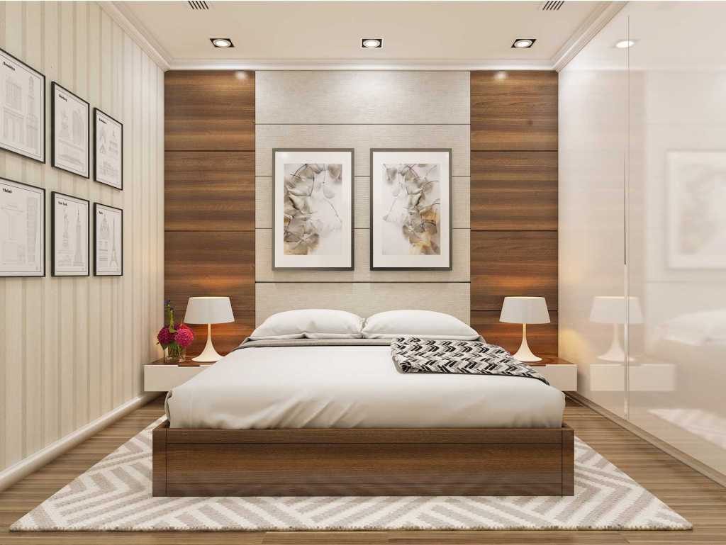 11 Cách bố trí phòng ngủ 18m2 – những ý tưởng thiết kế nội thất bậc nhất  KN110108 - Kiến trúc Angcovat
