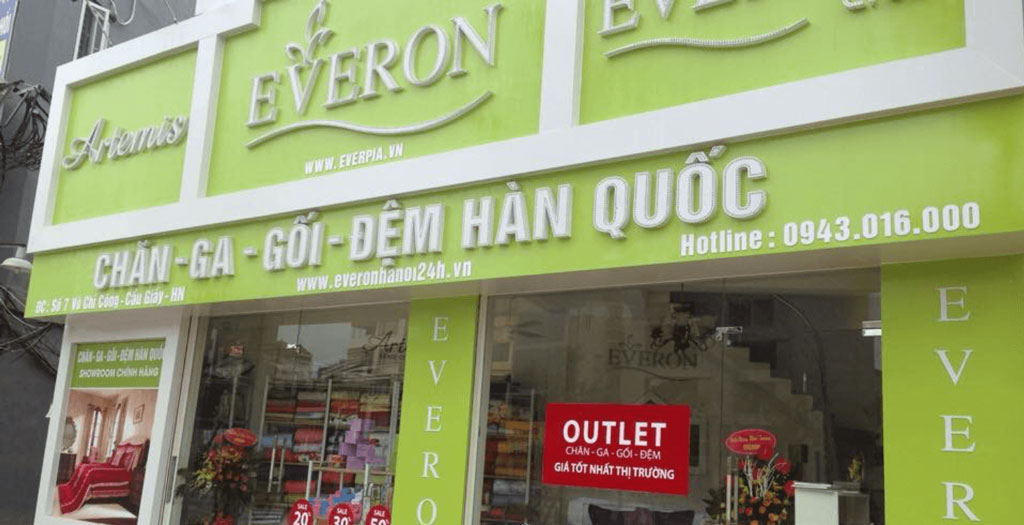 Đại lý Everon Võ Chí Công thuộc quận Cầu Giấy, Hà Nội là điểm mua sắm quen thuộc của các khách hàng yêu thích sản phẩm từ thương hiệu Everon. 