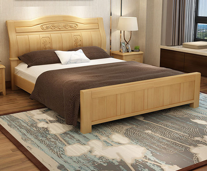 Nếu bạn muốn tìm kiếm một chiếc giường ngủ gỗ đỏ với thiết kế sang trọng và hiện đại, hãy tham khảo mẫu giường ngủ gỗ gõ đỏ