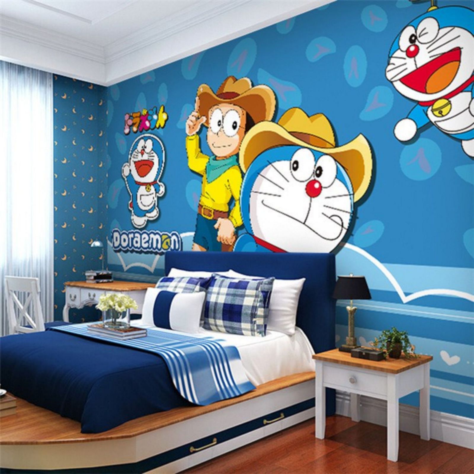 Bạn đam mê thế giới Doremon và muốn trang trí phòng ngủ của mình theo phong cách này? Hãy xem những hình ảnh trang trí phòng ngủ Doremon đầy sáng tạo để tham khảo ý tưởng.