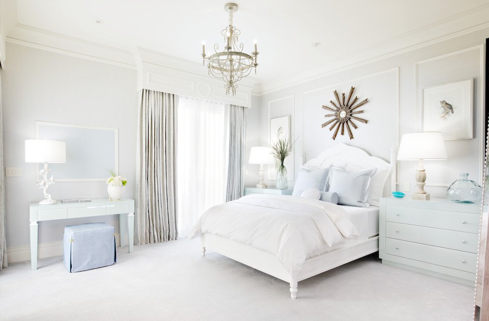 Top 30 mẫu thiết kế phòng ngủ màu trắng sang trọng bạn không nên bỏ qua