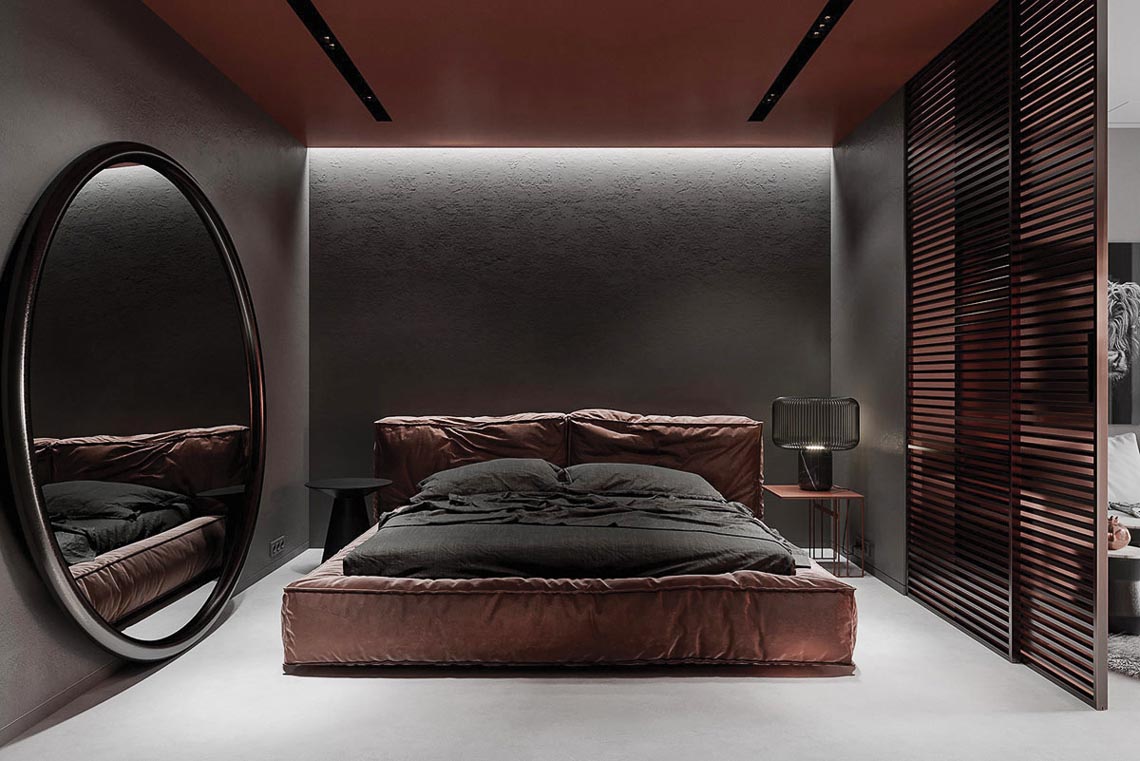 Top 15+ mẫu phòng ngủ màu xám với vẻ đẹp đầy mê hoặc và sang trọng
