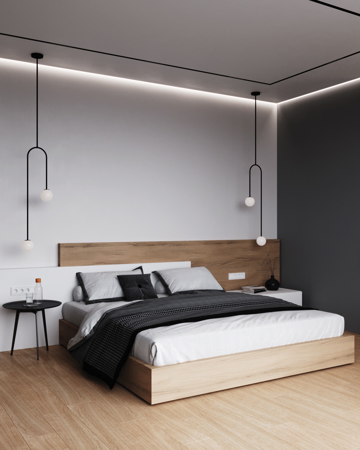 20+ Mẫu thiết kế nội thất phòng ngủ phong cách tối giản đẹp