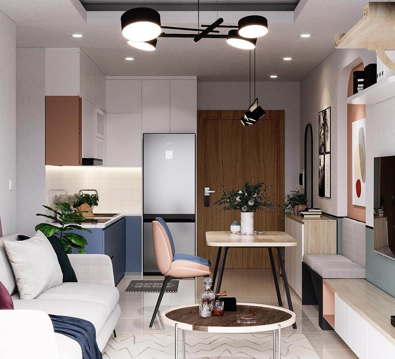 5+ mẫu thiết kế nội thất phòng ngủ căn hộ chung cư đẹp mãn nhãn