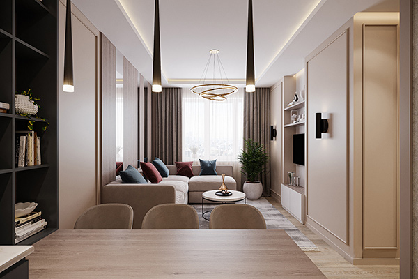 Bạn đang tìm kiếm một mẫu thiết kế chung cư độc đáo và hiện đại? Chắc chắn bạn sẽ thích mẫu thiết kế dành cho căn hộ 48m2 này với sự sáng tạo và tinh tế. Hãy cùng khám phá nhé!