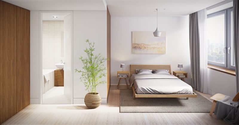 Hướng dẫn cách thiết kế trang trí phòng ngủ dài hẹp giúp “ăn gian” diện tích