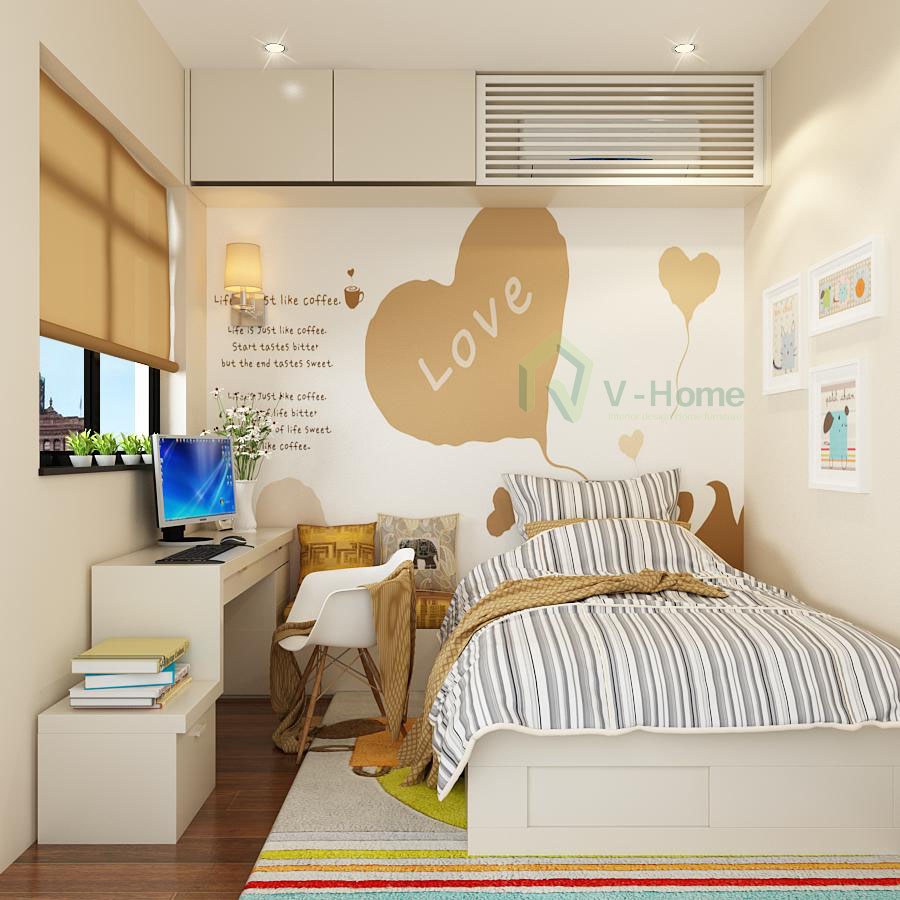 Thiết kế phòng ngủ nhỏ tối ưu năm 2024 giúp bạn tạo nên một không gian sống hiện đại và tiện nghi mà không cần phải lo lắng về việc không có đủ diện tích. Các giải pháp thiết kế phòng ngủ nhỏ tối ưu giúp bạn tạo ra một căn phòng ngủ với sự kết hợp giữa tính tiện nghi và thẩm mỹ. Hãy khám phá ngay những mẫu phòng ngủ nhỏ tối ưu hiện đại để có sự lựa chọn tuyệt vời cho không gian của bạn.