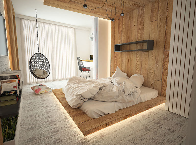 Ý tưởng trang trí phòng ngủ không giường đẹp, hiện đại nhất