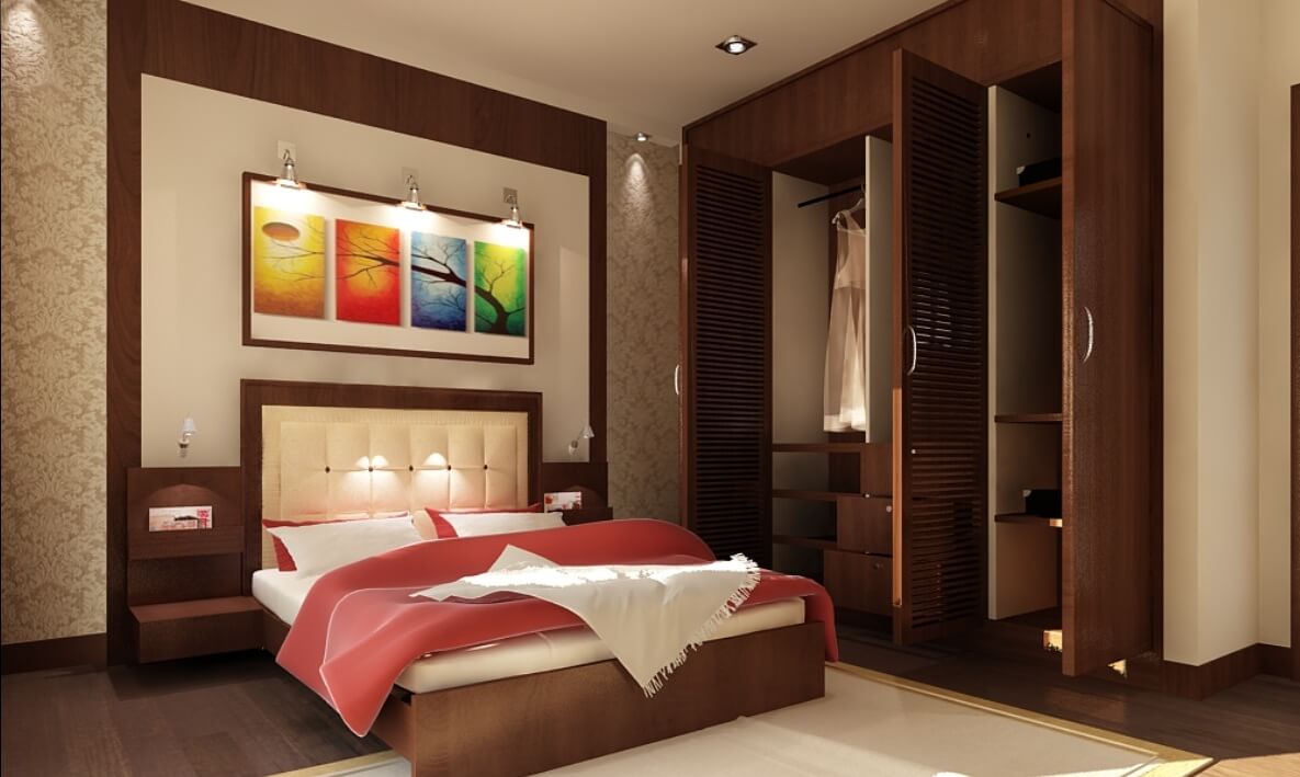 Thiết kế phòng ngủ đơn giản đẹp mắt - TBGroup